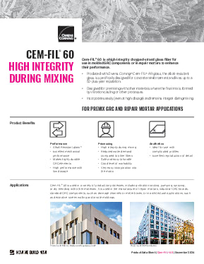 Cem-FIL 60 Product Data Sheet