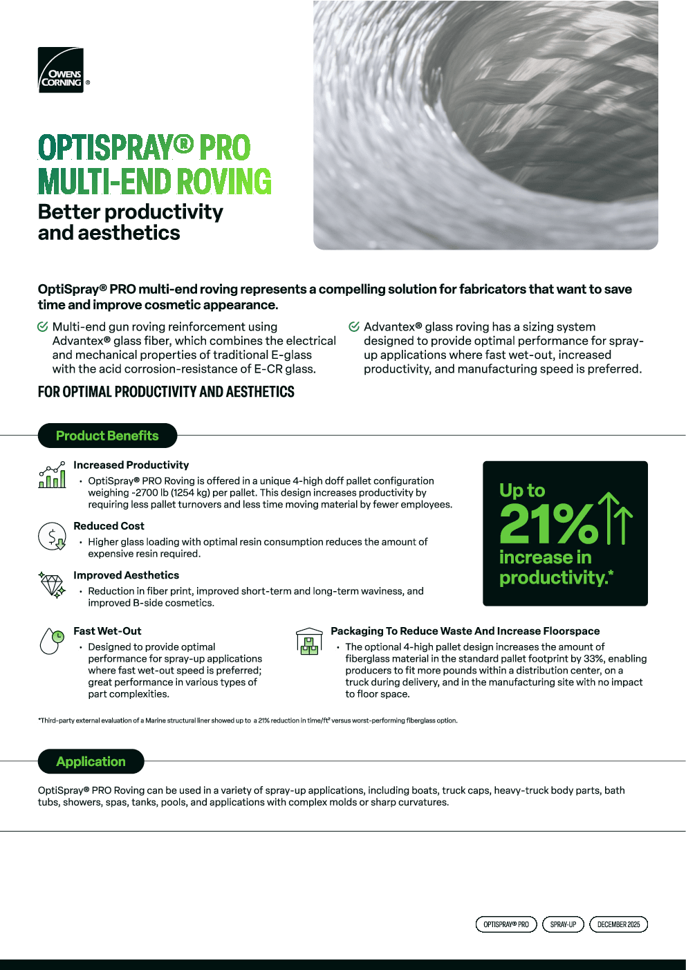 OptiSpray PRO Product Data Sheet