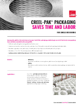 Creel-Pak Overview