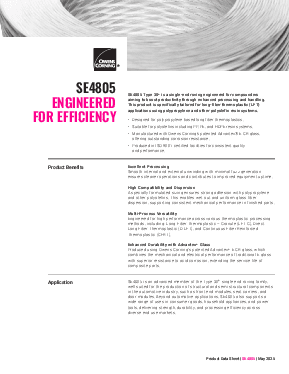 SE4805 Product Data Sheet