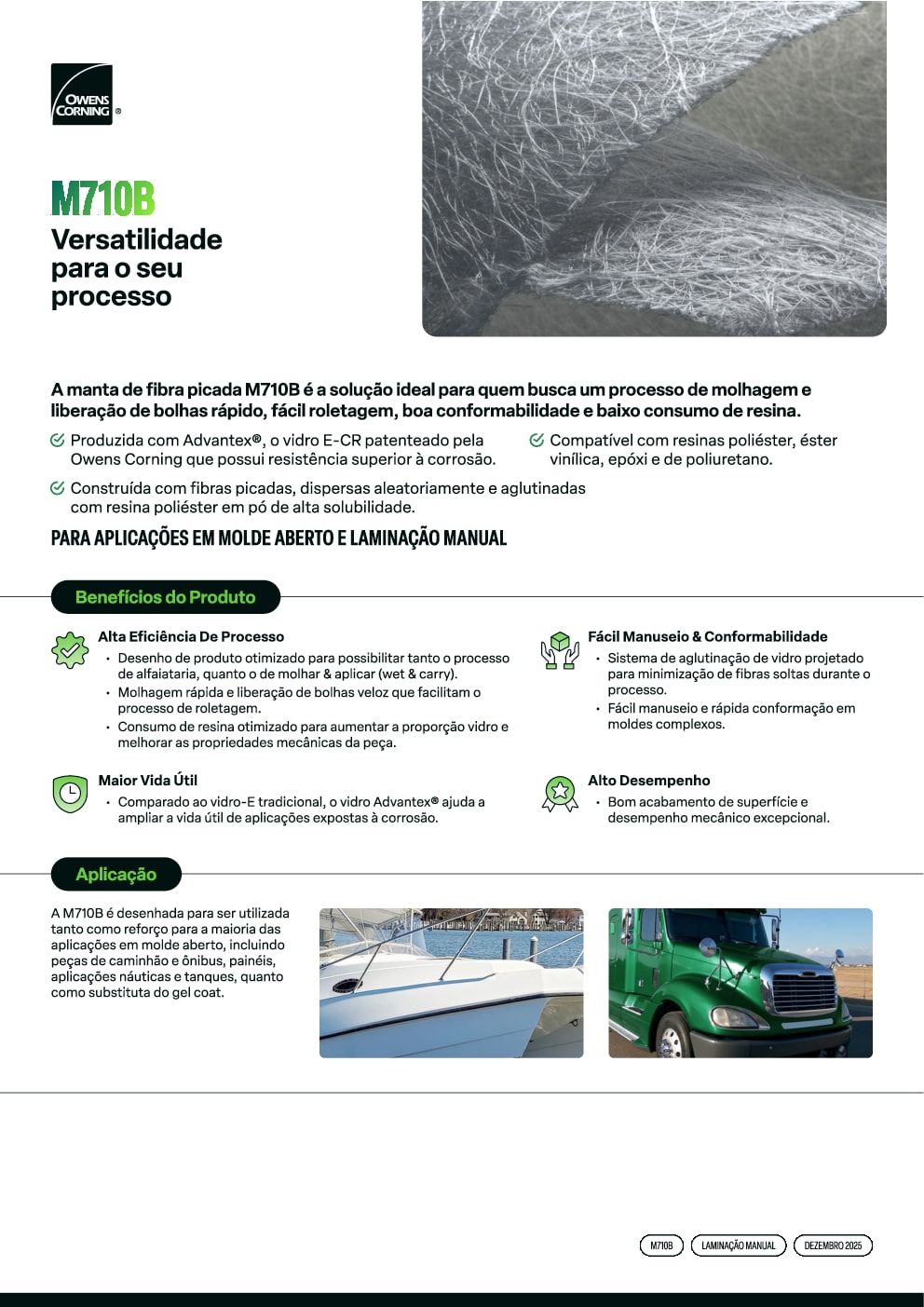 M710B Product Data Sheet - Portuguese