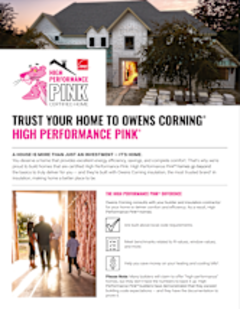 Thumbnail image of the homeowner sell sheet.