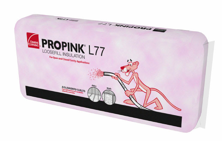 Owens Corning PROPINK L77 PINK Fiberglas Unbonded Loosefill Insulation
