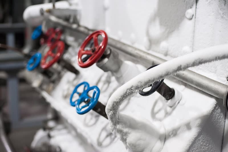Frozen installations