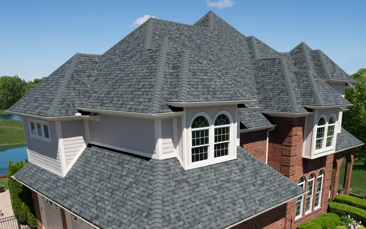 Estate Gray TruDefinition Storm shingle