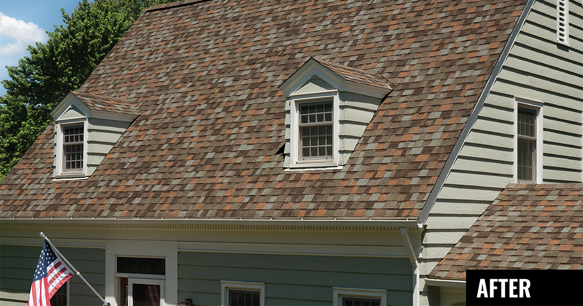 Roof after renovation