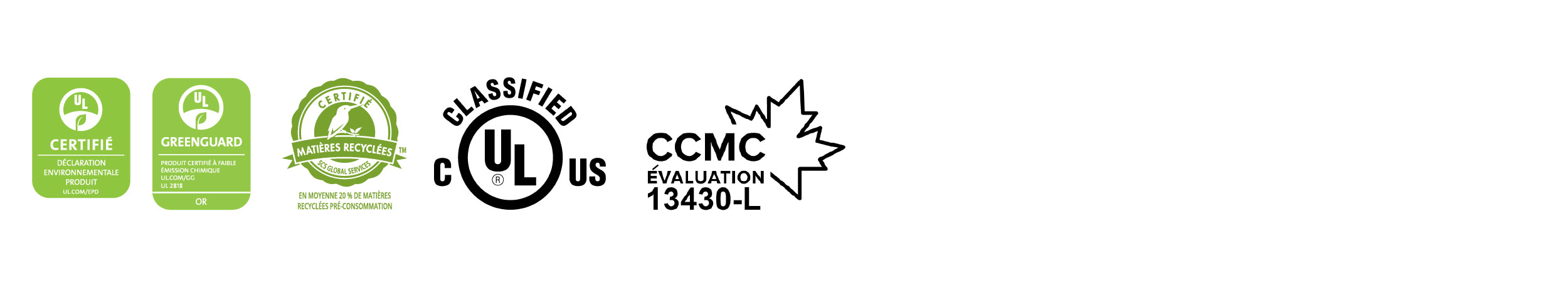 logos de certification