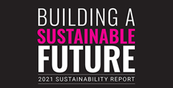 Image with text "Building a Sustainable Future"