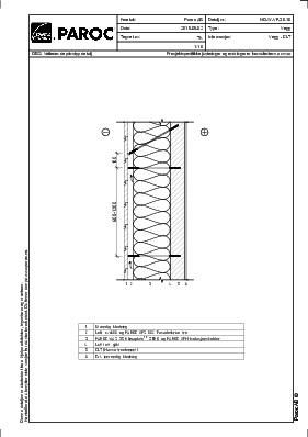 PAROC ZEROfix Vegg i massivtre (NO-W-VF-30-10)