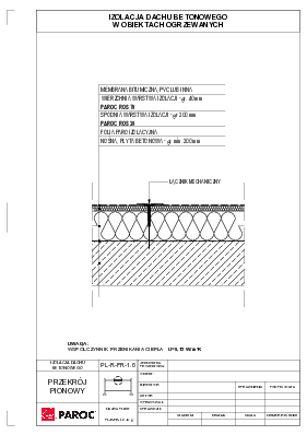 Izolacja dachu betonowego w obiektach ogrzewanych