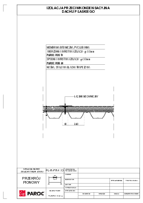 Izolacja przeciwkondensacyjna dachu płaskiego