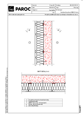 Ventilerte fasader, betongkonstruksjon med fasadsystem av metall (NO-W-VF-20-10)