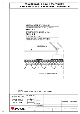 Izolacja dachu z blachy trapezowej z konstrukcją pv w obiektach nieogrzewanych