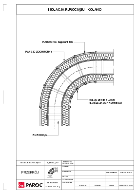 Izolacja rurociągu - Kolano