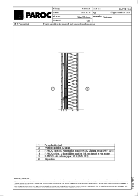 Ventilerade ytterväggar, träregelstomme med klimatskiva (SE-W-VF-10-5)