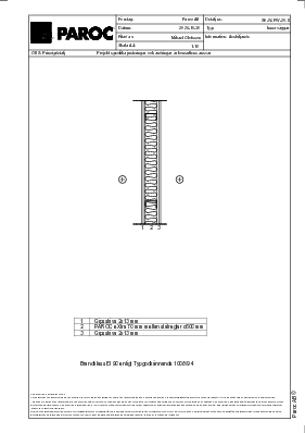 Innerväggar, avskiljande, stålregel, EI90 (SE-W-PW-20-6)