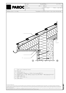 PAROC ZEROfix, takfot lukket, betong (NO-R-PR-40-10)