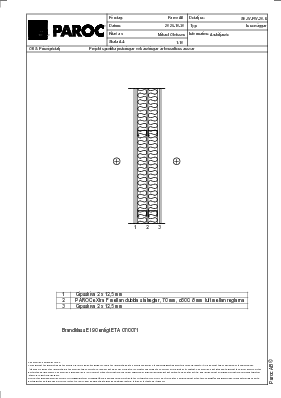 Innerväggar, avskiljande, stålregel, EI90 (SE-W-PW-20-8)