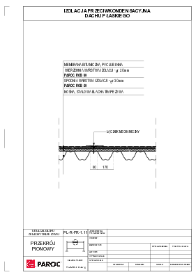 Izolacja przeciwkondensacyjna dachu płaskiego