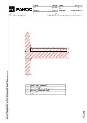 Massivtre med trinnlydsplate, veggtilkobling (NO-F-IF-20-4)
