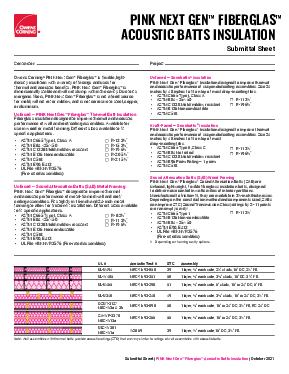 PINK Insulation: Next Gen™ Fiberglas™